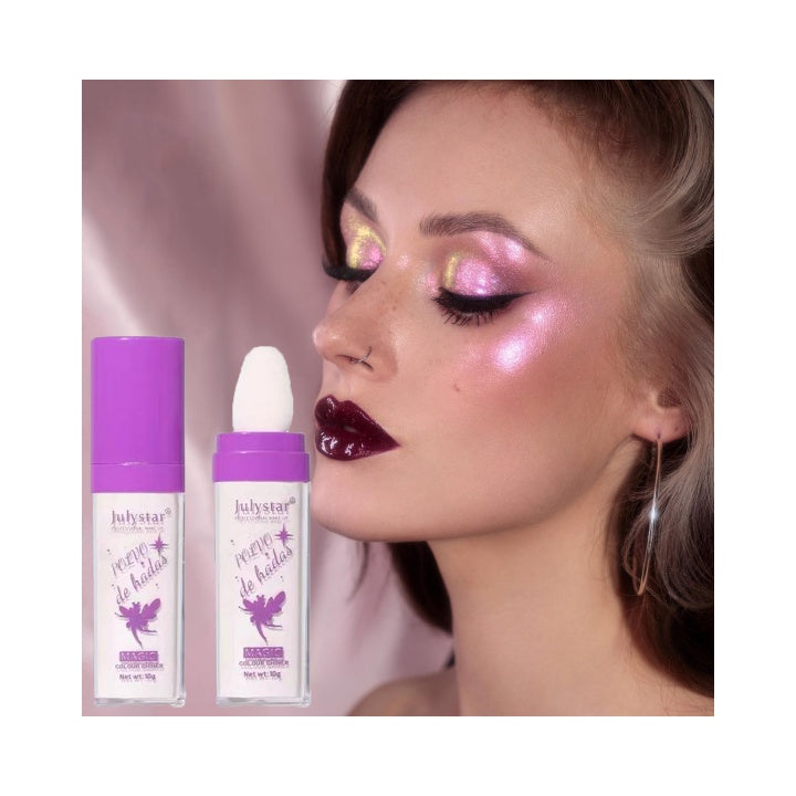 makeup face body shimmer beauty cosmetics